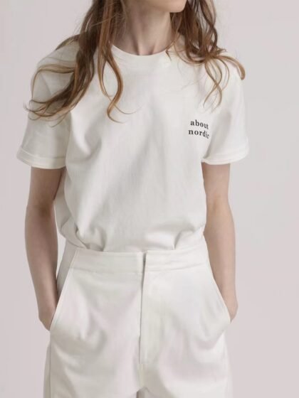 Letter Print Crew Neck T-shirt