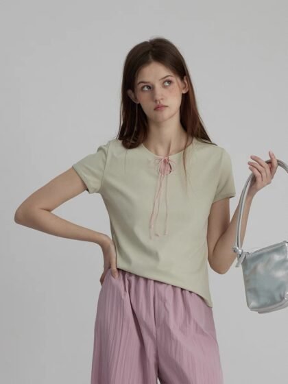 Designer Bow Tie T-Shirt